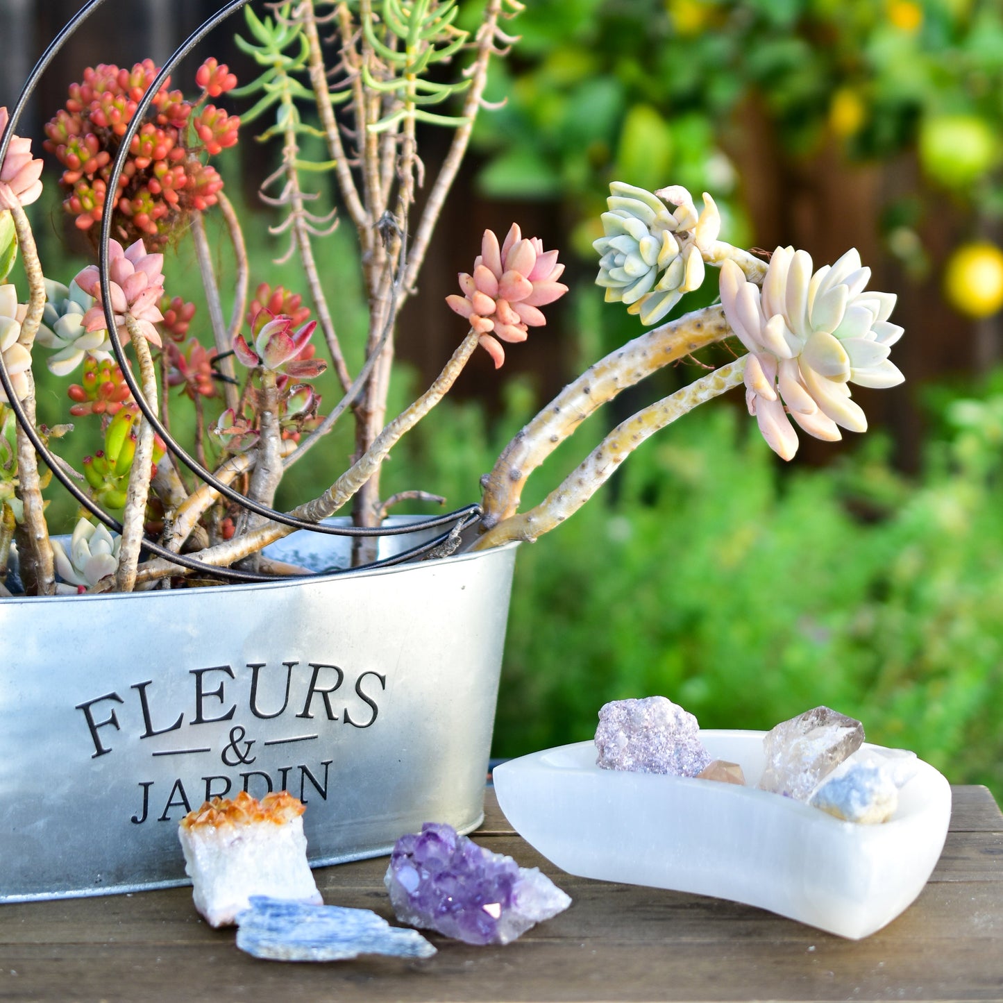 NEW Selenite Moon Bowls