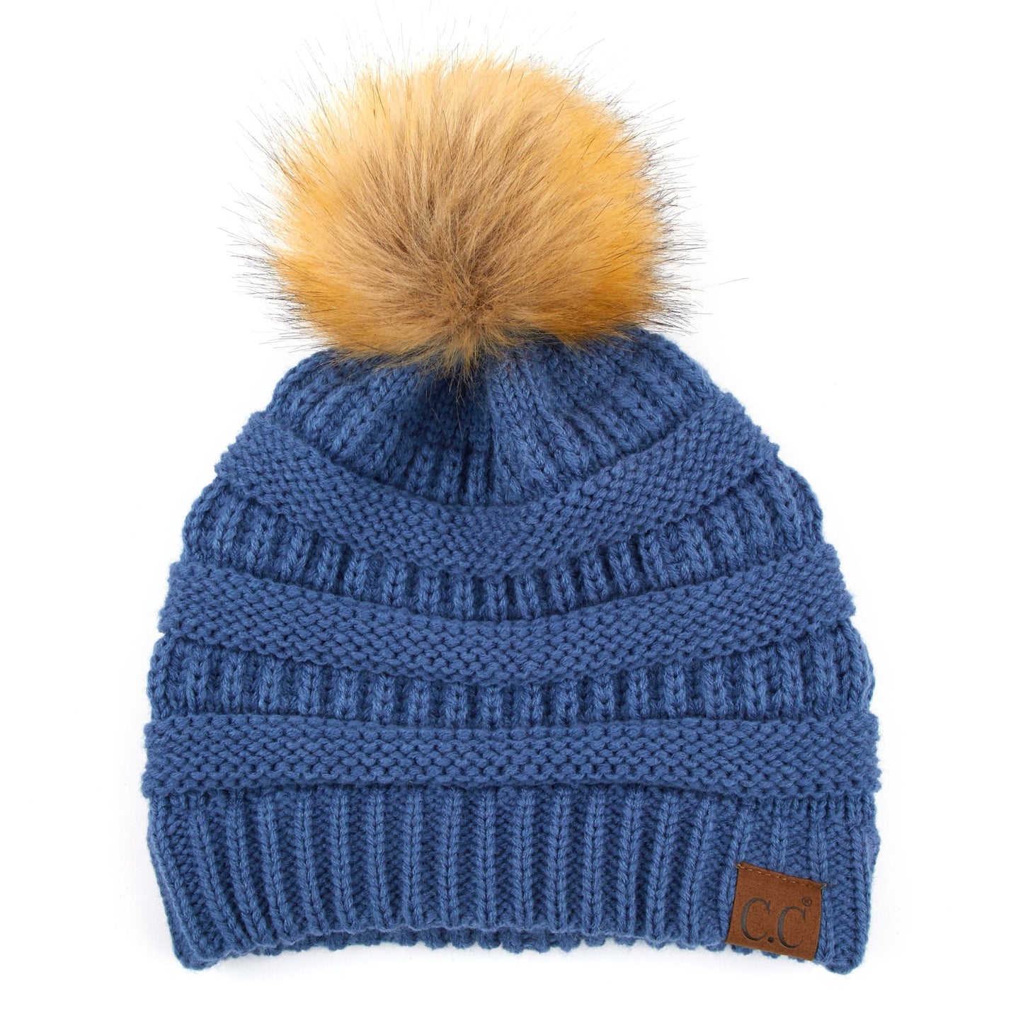 CC Trending Plush Pom Unisex Beanies Hats