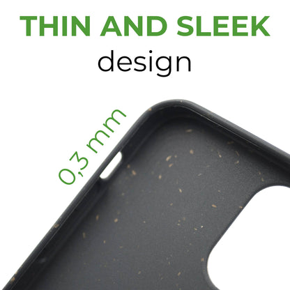 Biodegradable phone case - Black